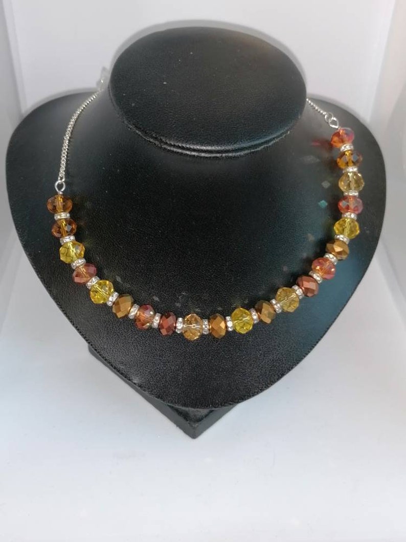 Crystal Bib Necklace