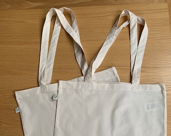 SUSTAINABLE Natural Tote Bag || VEGAN & ETHICAL || High Quality Eco-Friendly Birthday Self Gift Sale