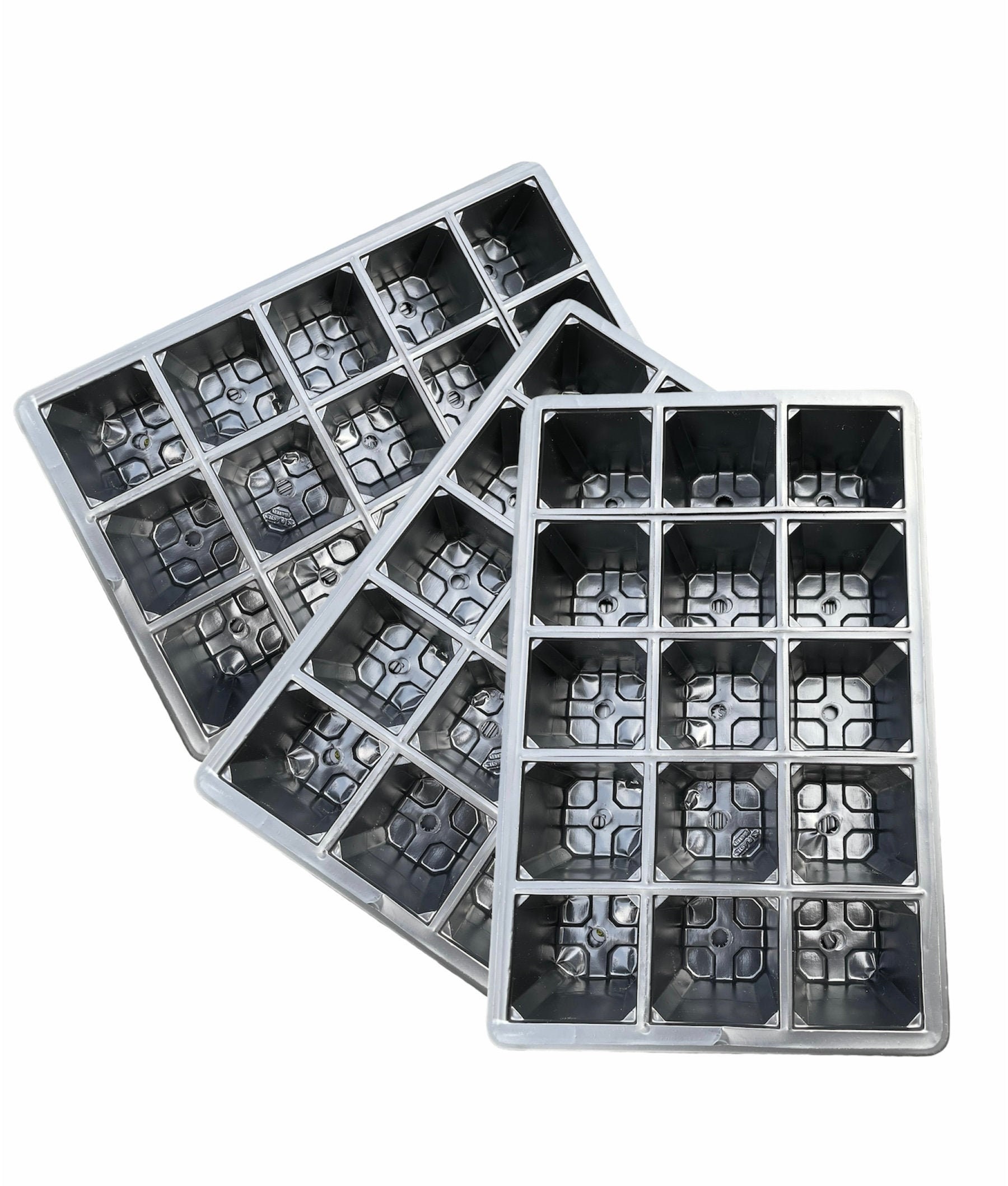 40 X 15 Cell Full Size Seed Tray Inserts Plug Trays Bedding plant Packs Plastic 