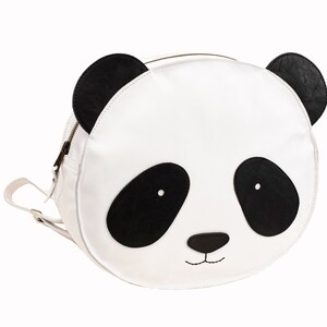 Läderryggsäck Panda, Barnväska
