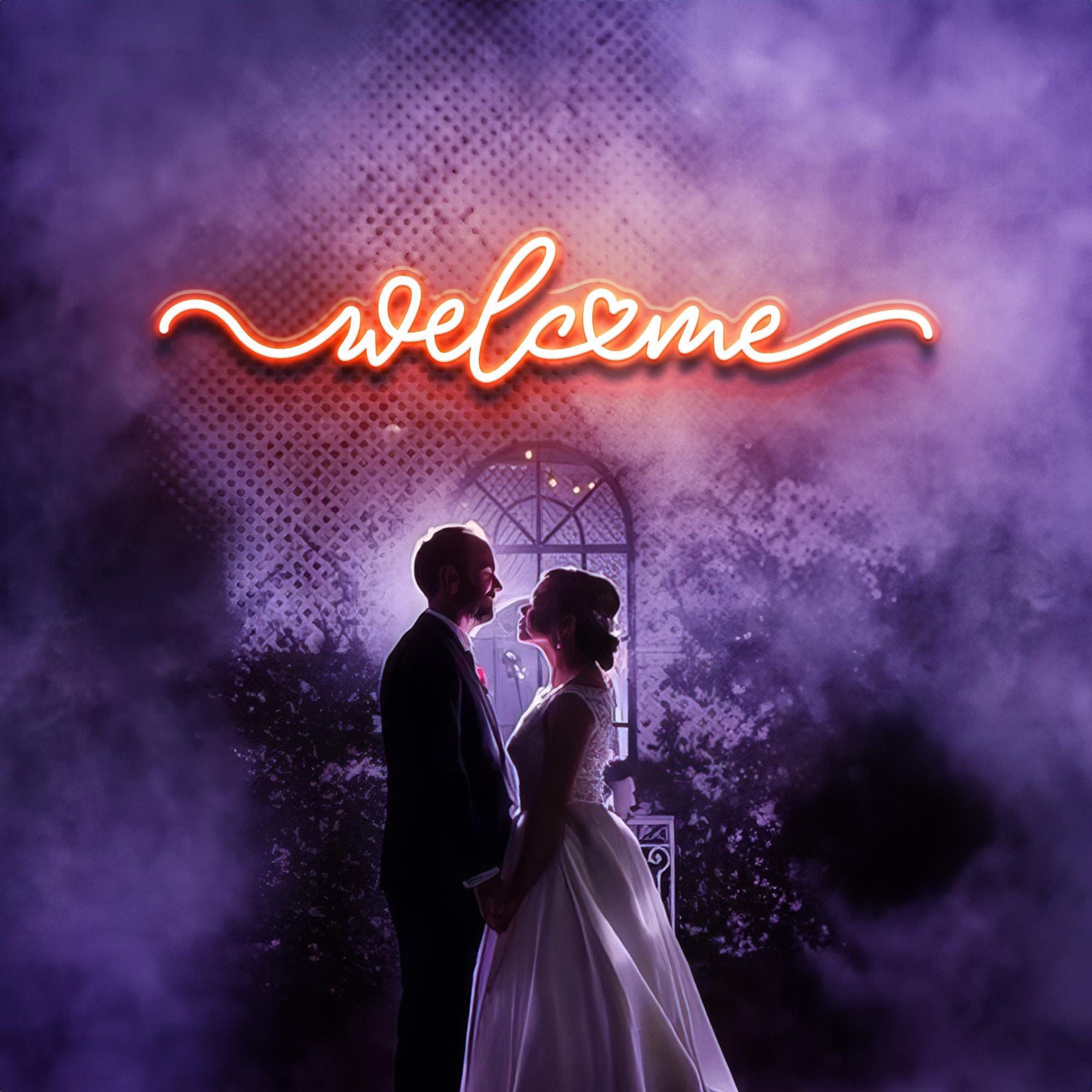 Custom Wedding Neon Sign: 