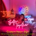 Custom Neon sign wall decor bedroom decor wedding signs Personalized Name Logo Neon Sign Custom Bar Sign