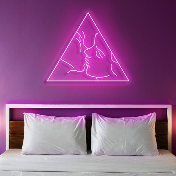 AESTHETE Neon Sign Light Office Living Room Interior Design, Neon sign wall art,Neon sign wall decor