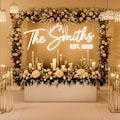 Wedding NEON SIGN for reception | Wedding Decorations |  Neon Sign Wedding Decor, Wedding Gifts, Wedding Light Neon Name Sign Wedding, Decor
