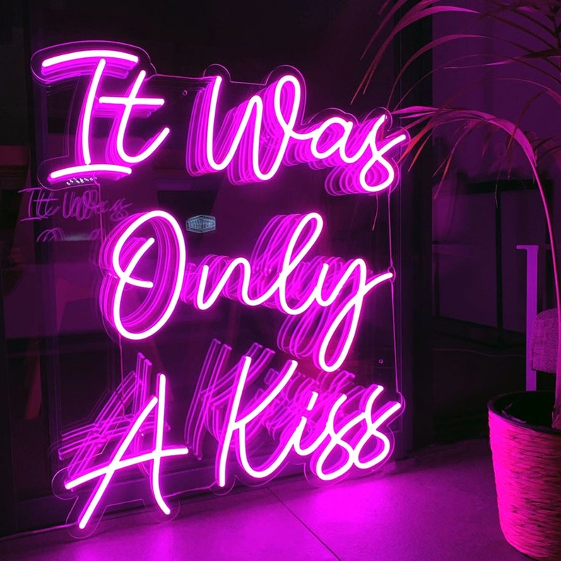 CUSTOM NEON SIGN Light Office Living Room Neon Sign Wall Art Etsy