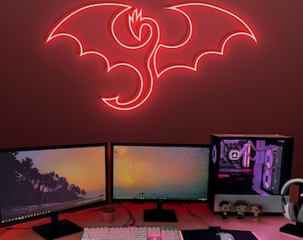 Dragon LED Neon Sign: Wall Art Decor