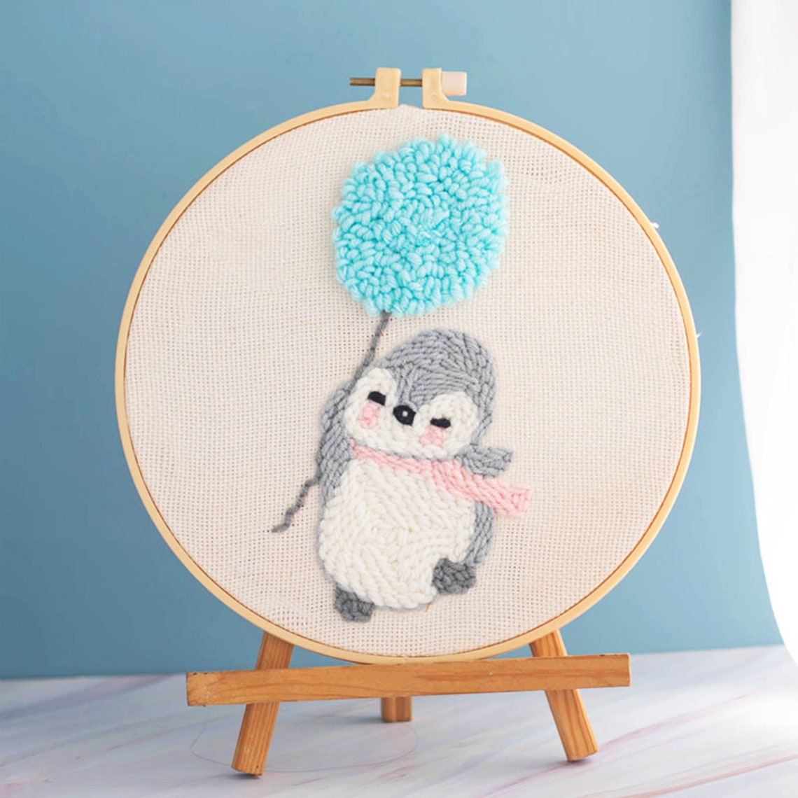 Adjustable Embroidery Hook Starter Kit Needle And Thread Etsy