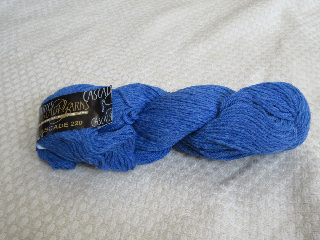 Cascade 220 Feltable Yarn, Color Lake Blue, 9456, 4 Skeins. FREE ...