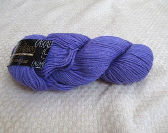 Cascade 220 feltable yarn, color Lavender, #8888, 8 skeins. FREE SHIPPING