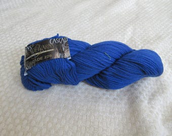 Cascade 220 feltable yarn, color Blue Velvet, 7818, 10 skeins. FREE SHIPPING