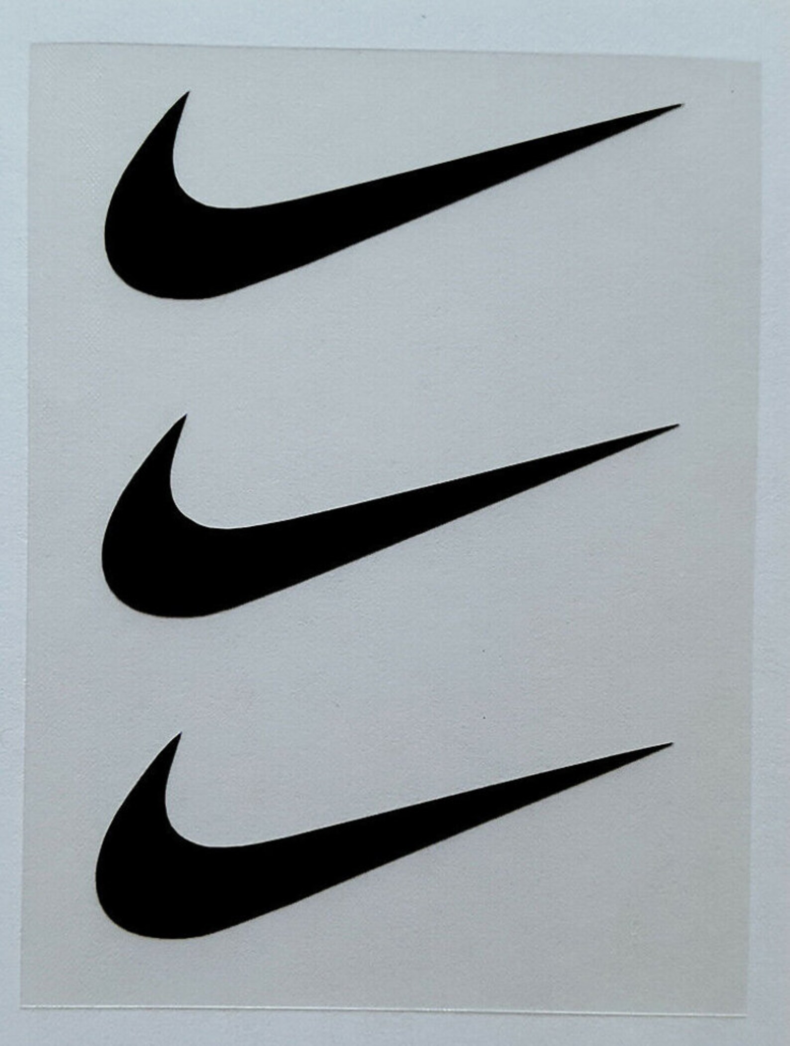 nike sign black