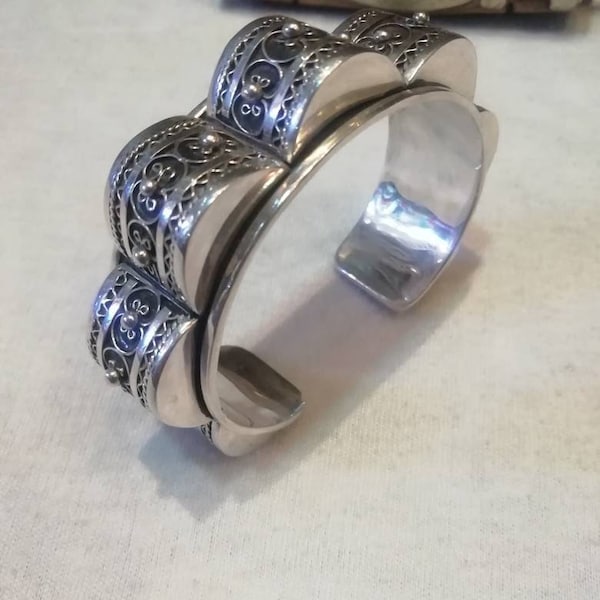 Bracelet Marocain Artisanal - Bijou Ethnique Occasion - Sans Marque
