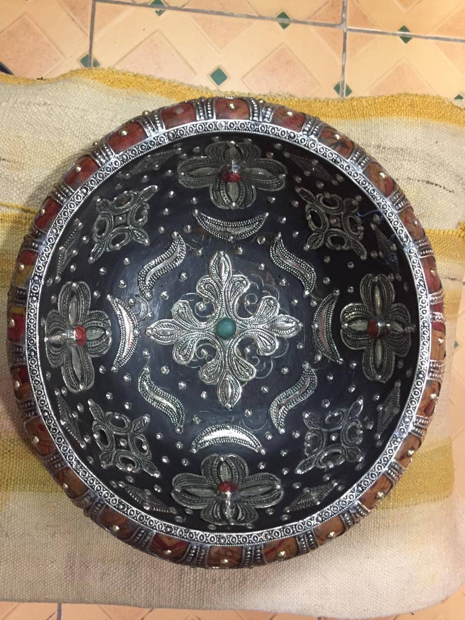 Tuareg Service Bowl, Called Halaâb, Came From The City Of Zagora, in Southern Morocco. Wood | Tuareg