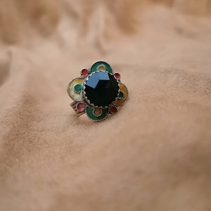 Old Berber  Ring - Morocco,  Sterling Silver, Antique Tribal Ring, Moroccan Ring, Ethnic Ring, Berber Jewelry