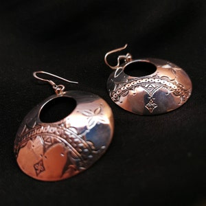 Handmade Tuareg Silver Earrings, Handmade Jewelry, Handmade Earrings, Handmade Jewelry, African Jewelry, Tuareg jewelry
