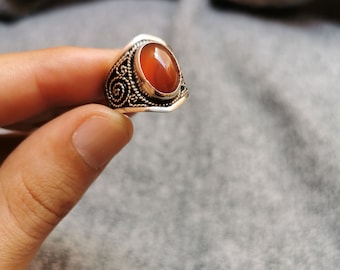 Moroccan silver ring from Sahara, Tuareg ring, silver ring, Vintage ring, Tuareg jewelry, African jewelry