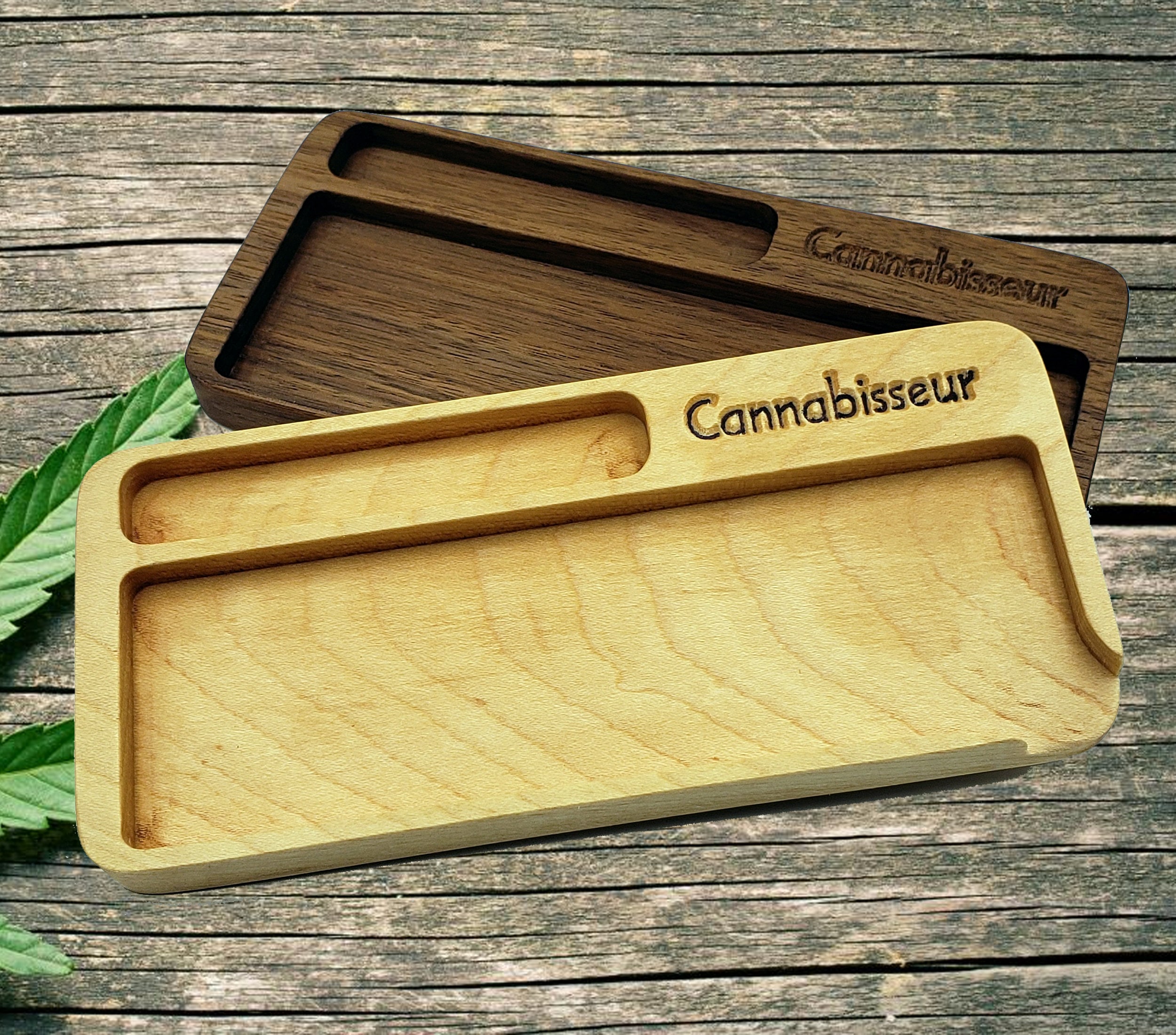 Personalizable Gifts Weed Tray Customized Wooden Weed Rolling Tray Marijuana  Laser Cut Personalized Wood Christmas Gifts Laser Engraved 