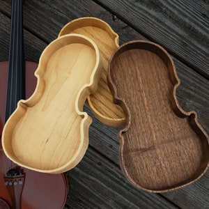 Violin Valet Tray, Catch All, Gift for Musician, Orchestra Gift, Wooden Catch All Tray, Bedside Tray Organizer, Music lovers Valet