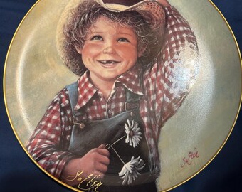 Assiette de collection « Jake » de Sue Etem