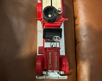 Vintage ERTL Brandweerwagen Bank