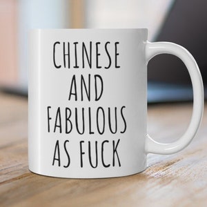 Chinese Gifts for women, Chinese Girlfriend, Chinese Wife, Chinese Mug, Love China, Funny Chinese Gift, Chinese Gifts, China Mug
