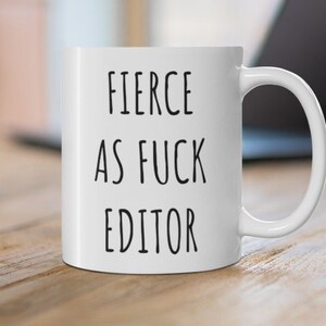 Editor Gifts, Christmas, Birthday, Editor Mug, Book Editor, Newspaper Editor, Magazine Editor, Fashion Editor, Gift for Editor