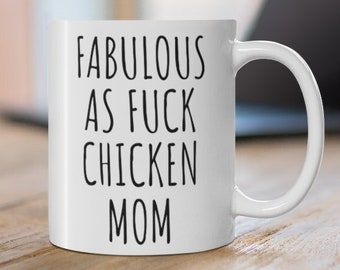 Chicken Lady Mug: Funny Chicken Mom Gift