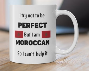 Funny Moroccan Mug, Moroccan Pride Gift