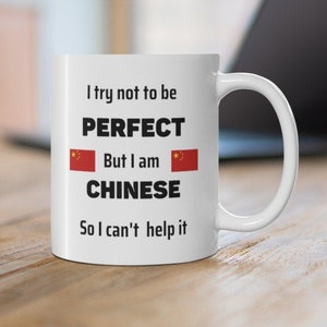 Chinese Mom Gift, Chinese Dad Gift, Funny Chinese, Chinese Birthday Gift, Chinese Mug, China, Gift for Chinese Friend, Birthday Card