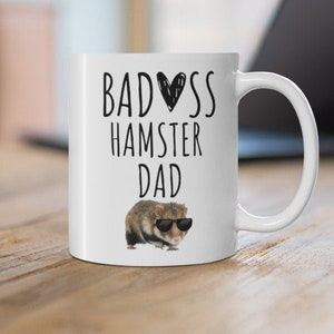 Hamster Dad gift, Gift for Hamster Dad, Hamster Owner gift, Hamster parent, Funny Hamster, Gift for Son, Hamster Gifts