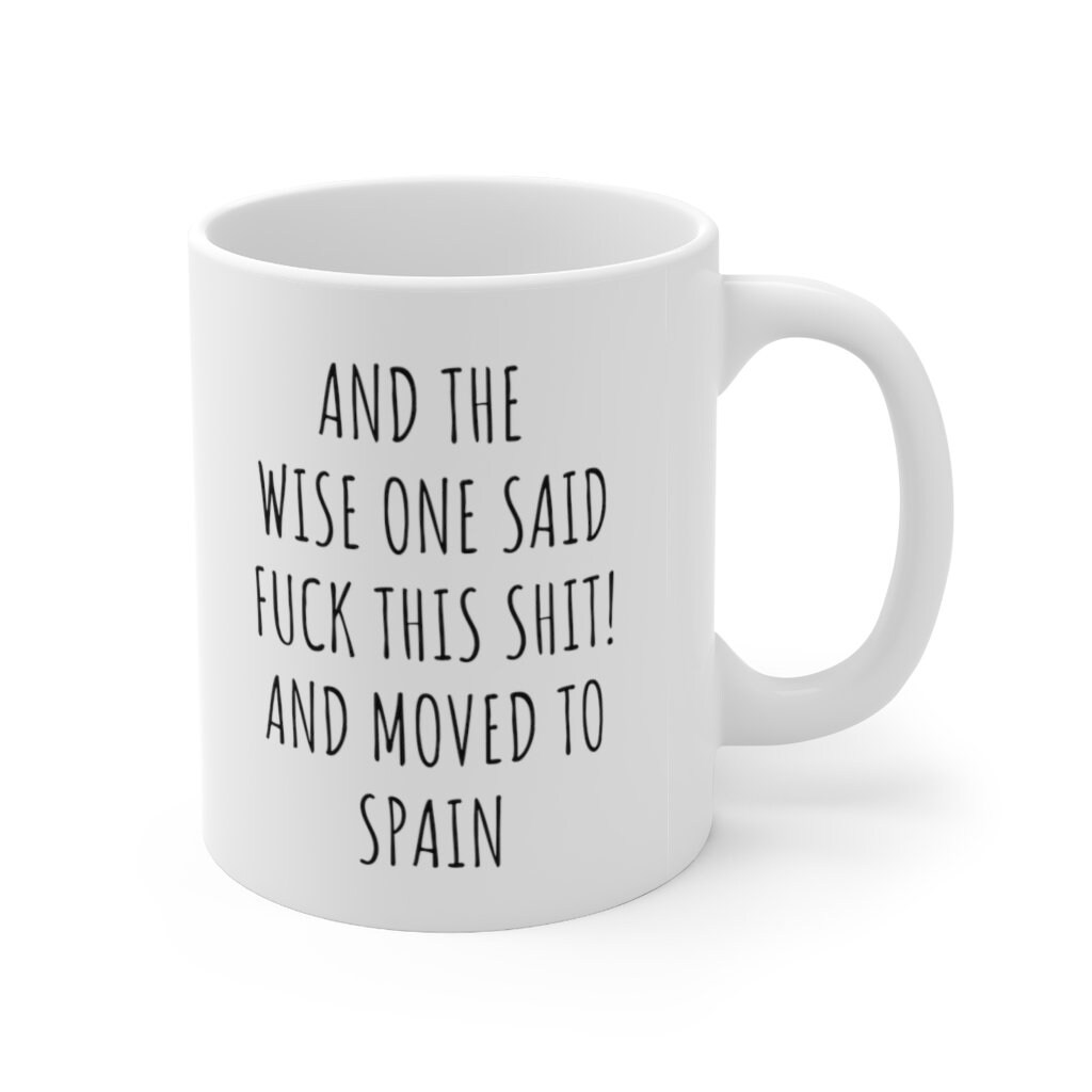 Moving to Spain Gift Relocating to Spain Gift Spain Mug Etsy UK