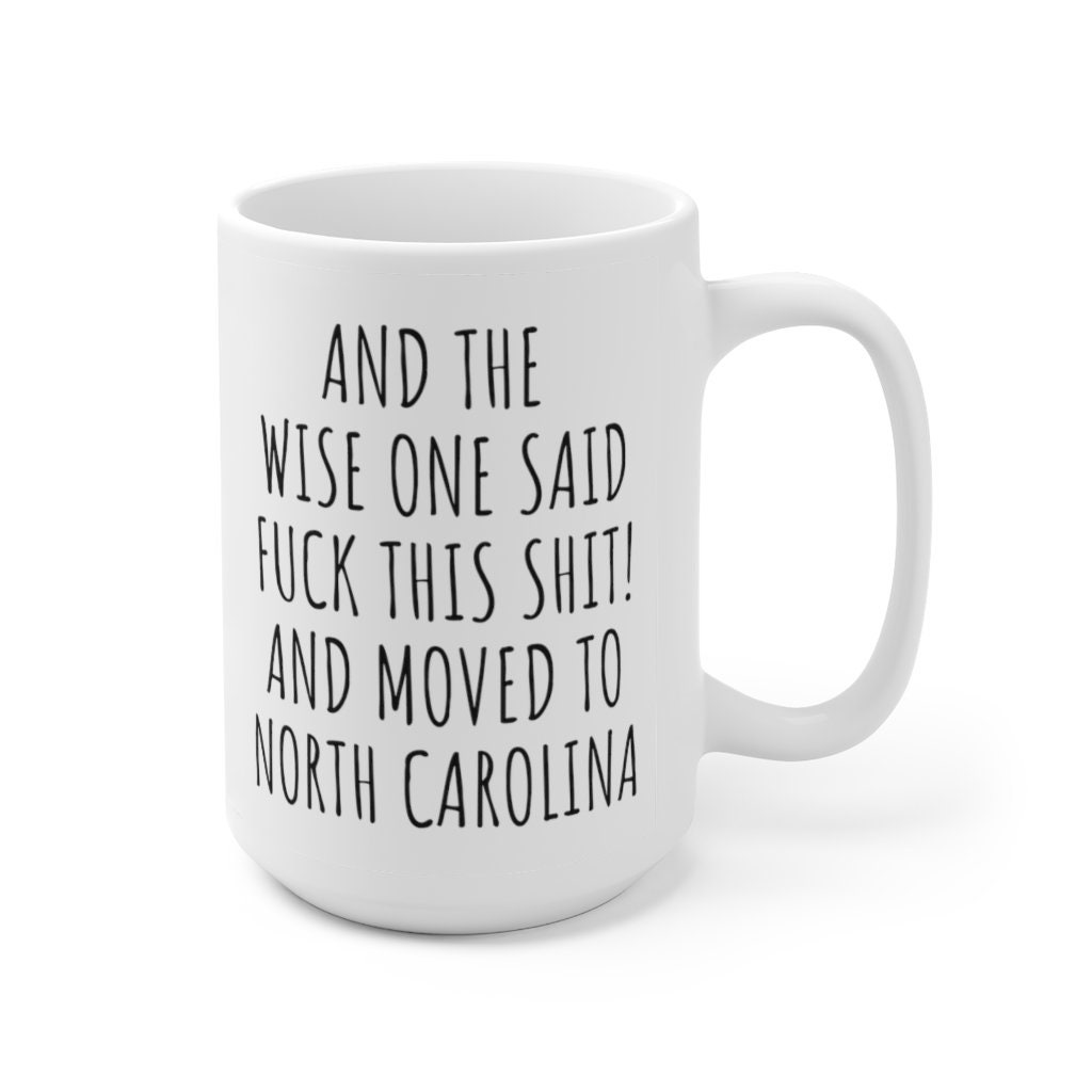 15 Oz Moving to North Carolina Gift Relocating to North Etsy