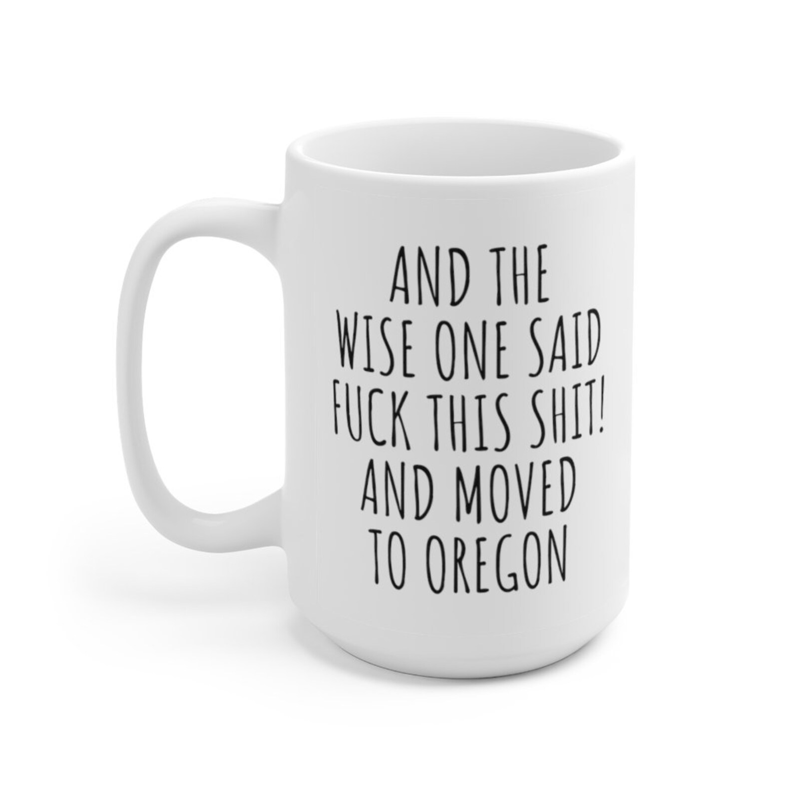 15 Oz Moving to Oregon Gift Relocating to Oregon Gift Etsy