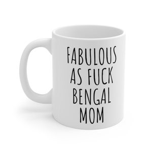 Bengal Mom Gift, Bengal Mom Mug, Bengal Cat, Bengal Cat Mug, Bengal Owner Gift, Cat Lover Gift, Cat Lover Mug, Bengal Parent Gift image 3