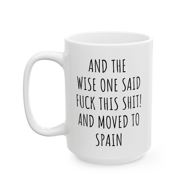 Moving To Spain Mug, Funny Relocation Gift image 8