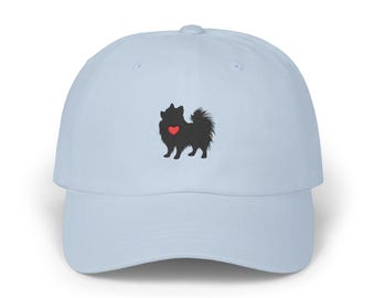 Pomeranian Gifts, Embroidered Hat: Pomeranian Mom Dad Cap, Dog Parent