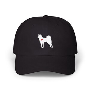 Husky Hat, Dog Lover Gift, Embroidered Husky Cap, Minimalist Dog Hat, Adjustable Dad Cap, Unisex Gift, Husky Dad, Husky Mom, Dog Dad,Dog Mom