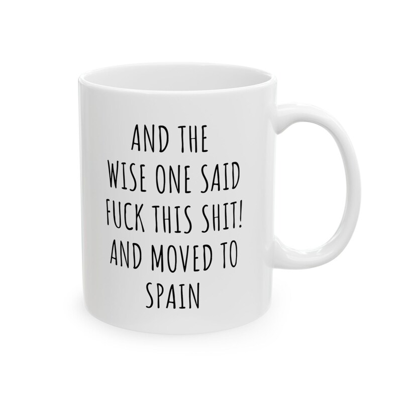 Moving To Spain Mug, Funny Relocation Gift image 4