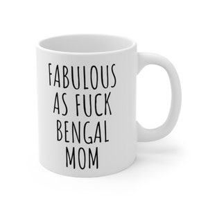 Bengal Mom Gift, Bengal Mom Mug, Bengal Cat, Bengal Cat Mug, Bengal Owner Gift, Cat Lover Gift, Cat Lover Mug, Bengal Parent Gift image 4