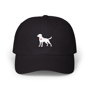 Labrador Hat, Dog Lover Gift, Embroidered Labrador Cap, Minimalist Dog Hat, Adjustable Dad Cap, Unisex Gift, Labrador Dad gift, Mom Gift