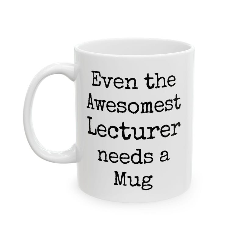 Awesome Lecturer, Lecturer Gift, Lecturer Mug, Gift for Lecturer, Thank