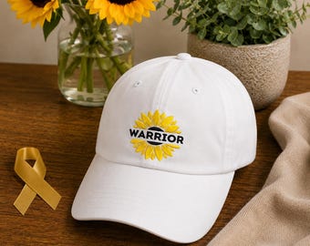 Cancer Gift, Embroidered Hat: Chemo Support Gift, Last day of Chemo, Warrior Cap