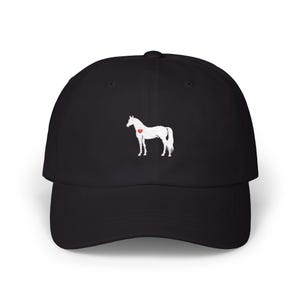 Horse gifts, Horse embroidered hat, , Horse lover gift, equestrian gifts, equestrian hat, animal lover gift, Minimalist hat, gift for her