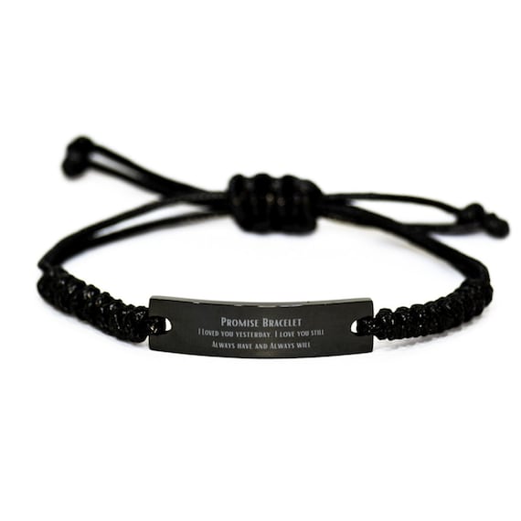 Promise bracelet for boyfriend discount