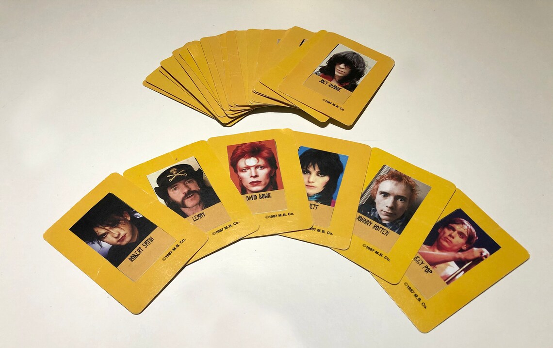Punk Guess Who - Printable Game Pieces for Guess Who and Whoosit Board ...