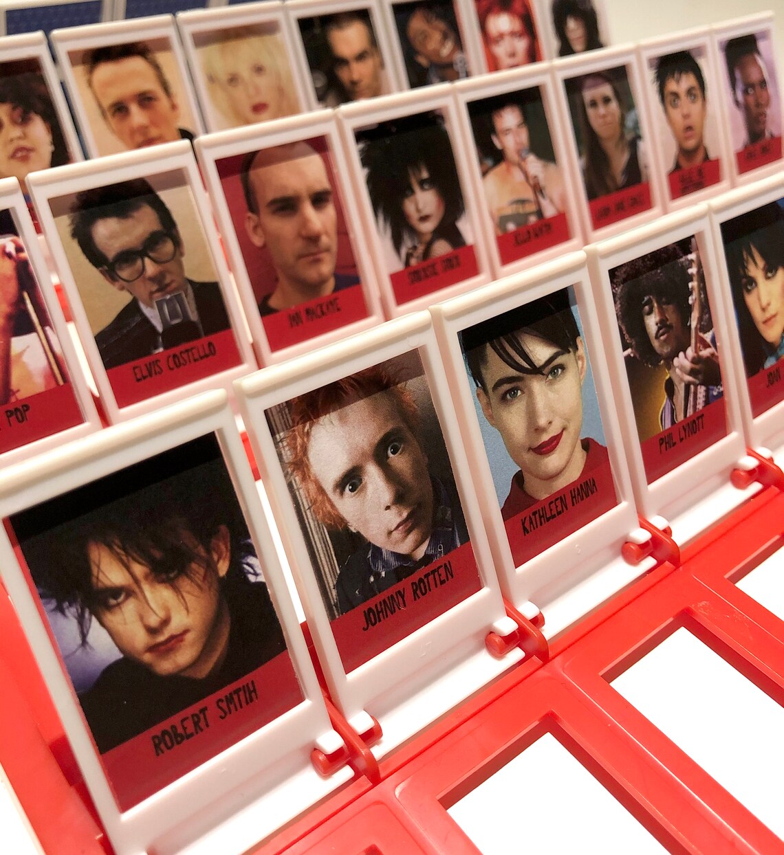 Punk Guess Who - Printable Game Pieces for Guess Who and Whoosit Board ...