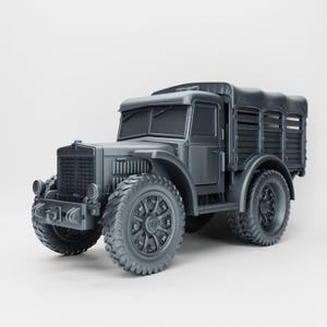 Trattore Breda TP40 (Germany, WW2)  – 3D Printed WWII Model – 28mm / 1:56 Scale for BA & Tabletop Wargames