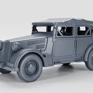 BA Battlegroup Fiat 508 CM Coloniale (WW2 Italie) Imprimé 3D à différentes échelles