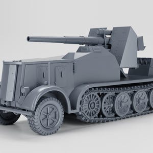 Bolt Action Battlegroup Sd.Kfz.8 - 8.8cm Flak 18 (Germany, WW2) Various Scales