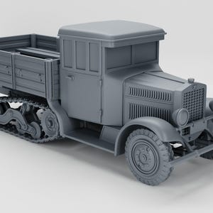 Bolt Action Battlegroup Artillery tractor C4P (Half-track Wz.34) (Poland WW2)